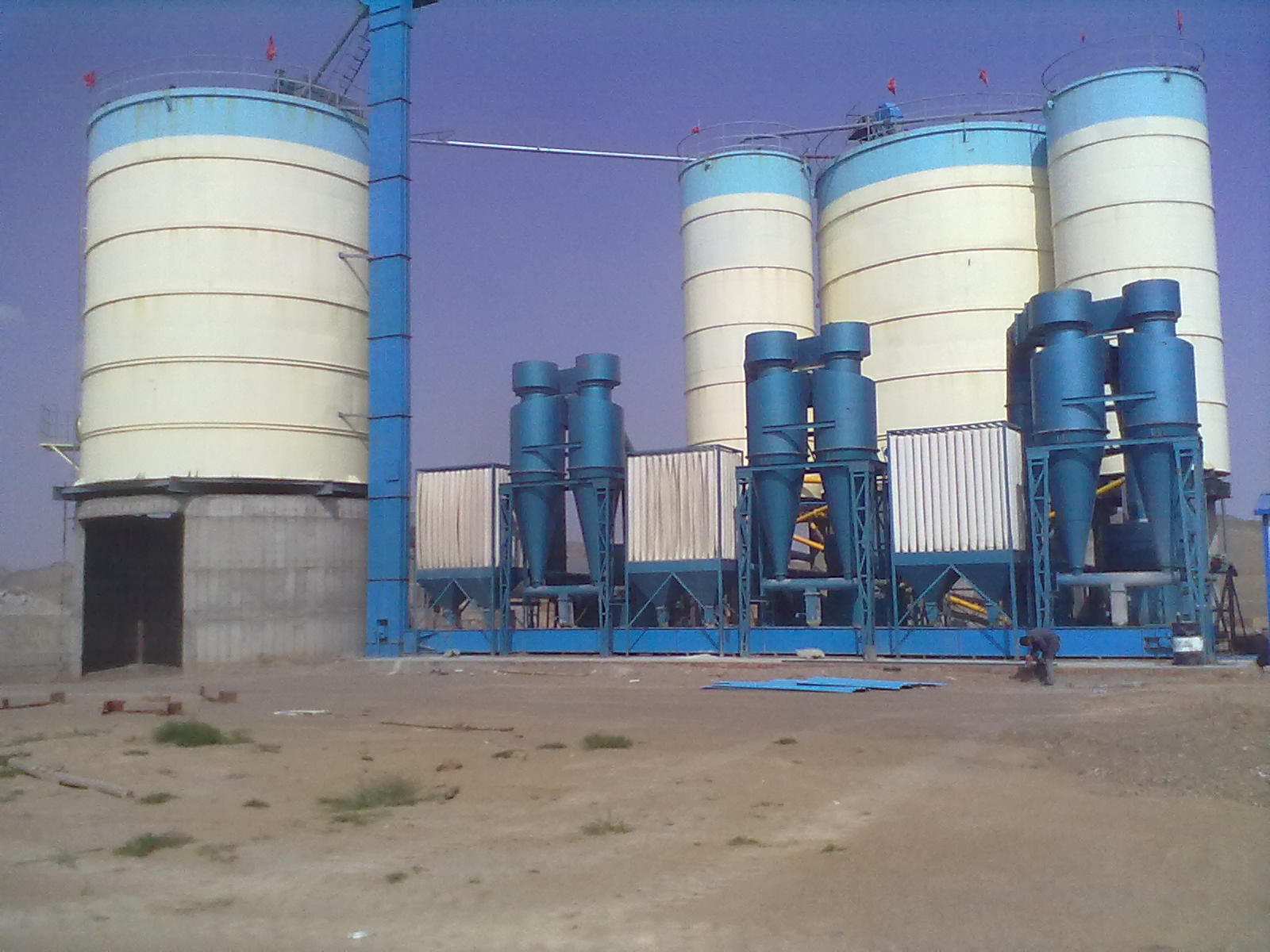 方解石磨粉現(xiàn)場